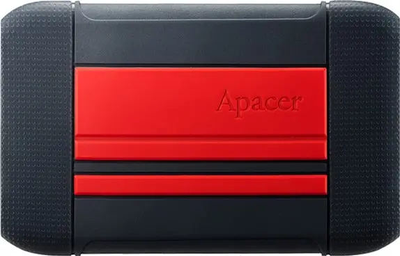 Внешний жесткий диск Apacer AC633 2 TB Power Red X Tough Black [AP2TBAC633R-1] [70261] - фото 3
