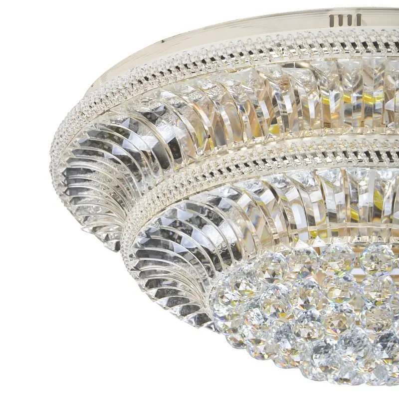 Люстра Brille потолочная торт с подсветкой LED E14 40W G (BCL-630C/9) - фото 2