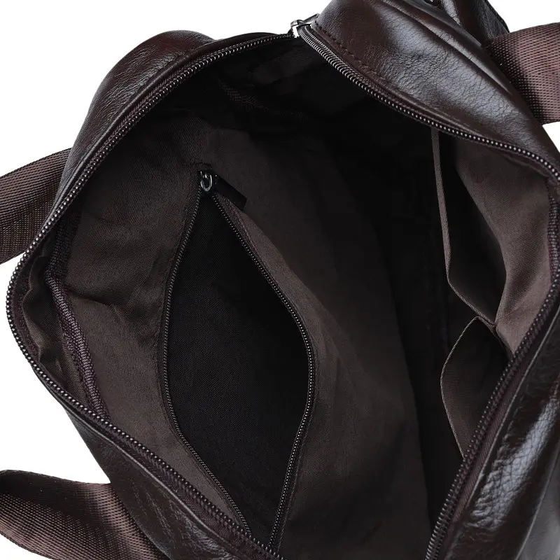 Чоловіча шкіряна сумка Borsa Leather K18863-brown - фото 8