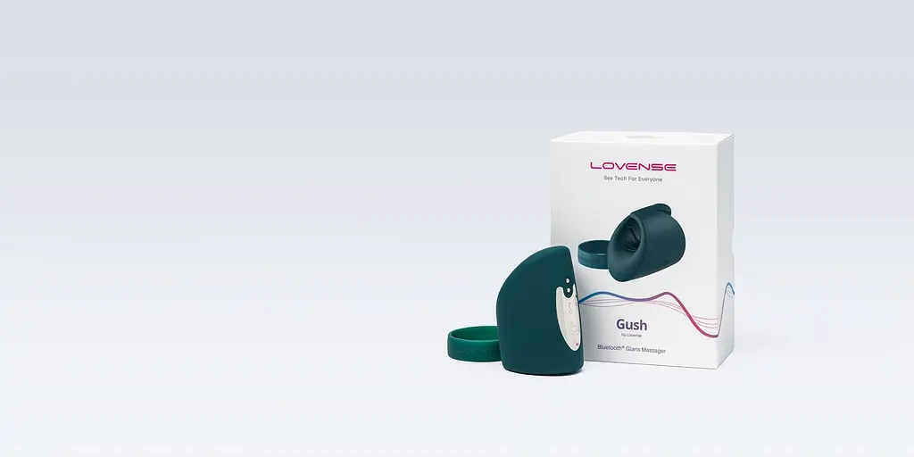 Masturbator Lovense Gush, 8,5 cm (zielony) - фото 5