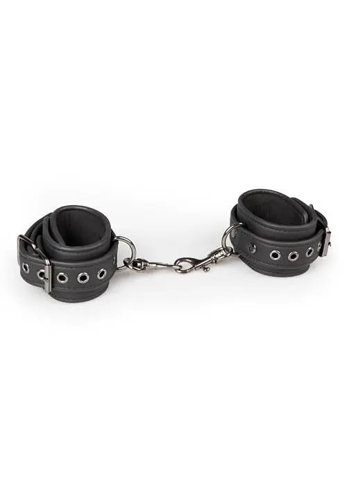 BDSM набір EasyToys Neck and Wrist Restraint (чорний) - фото 4