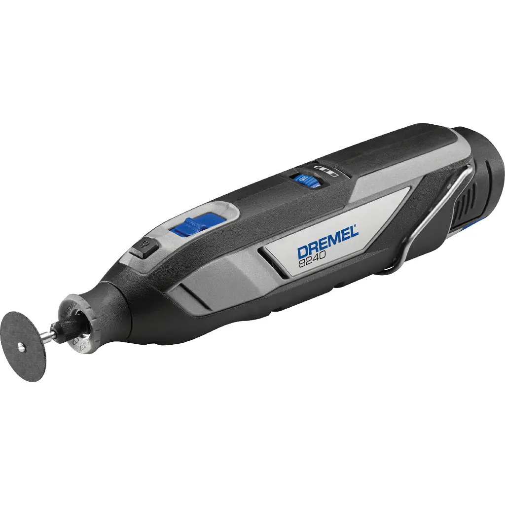 Гравер Dremel 8240 5/65 Platinum+ 12V, 2х2Ah, 5000-35000об/хв, 65 насадок ЗП, кейс 0.66кг (F.013.824.0JP) - фото 2
