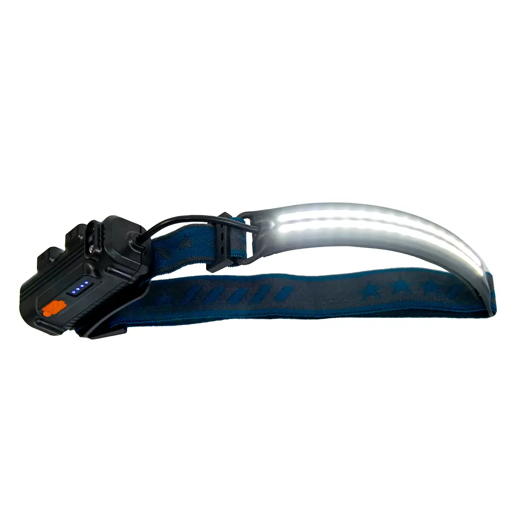Налобный фонарь аккумуляторный светодиодный фонарик на голову Floodlight COB Headlamp W691-2 - фото 4