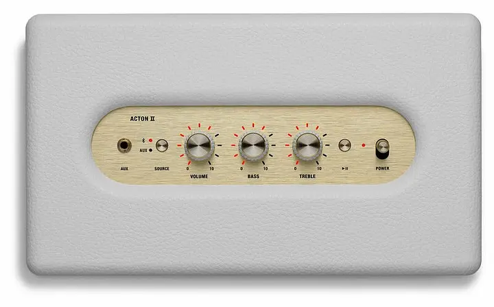 Портативная акустика Marshall Acton II Bluetooth белая (1001901) - фото 4