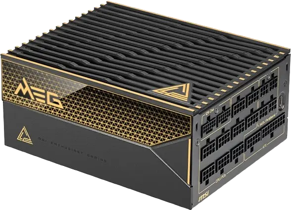 Блок живлення MSI MEG Ai1600T PCIE5 1600W 80+ Titanium - фото 2