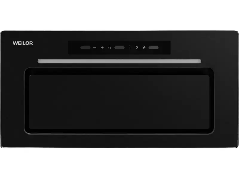 Витяжка вбудована WEILOR LUMINA WBG 69 BLACK MATTE SILENCE - фото 4