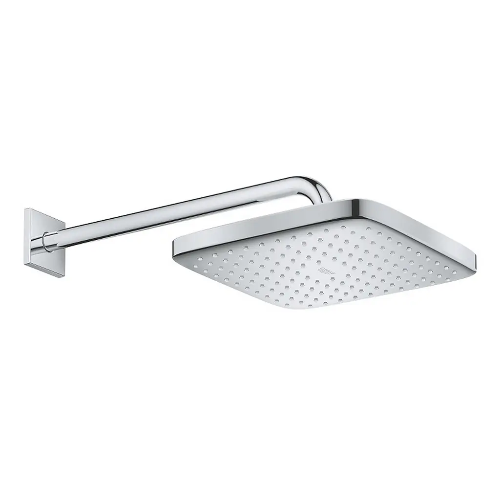 Лійка для верхнього душу з тримачем Grohe Tempesta 250 Cube 26687000, Хром - фото 3