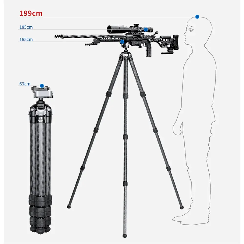Трипод для стрельбы Leofoto SA-364C МА-30L - фото 6