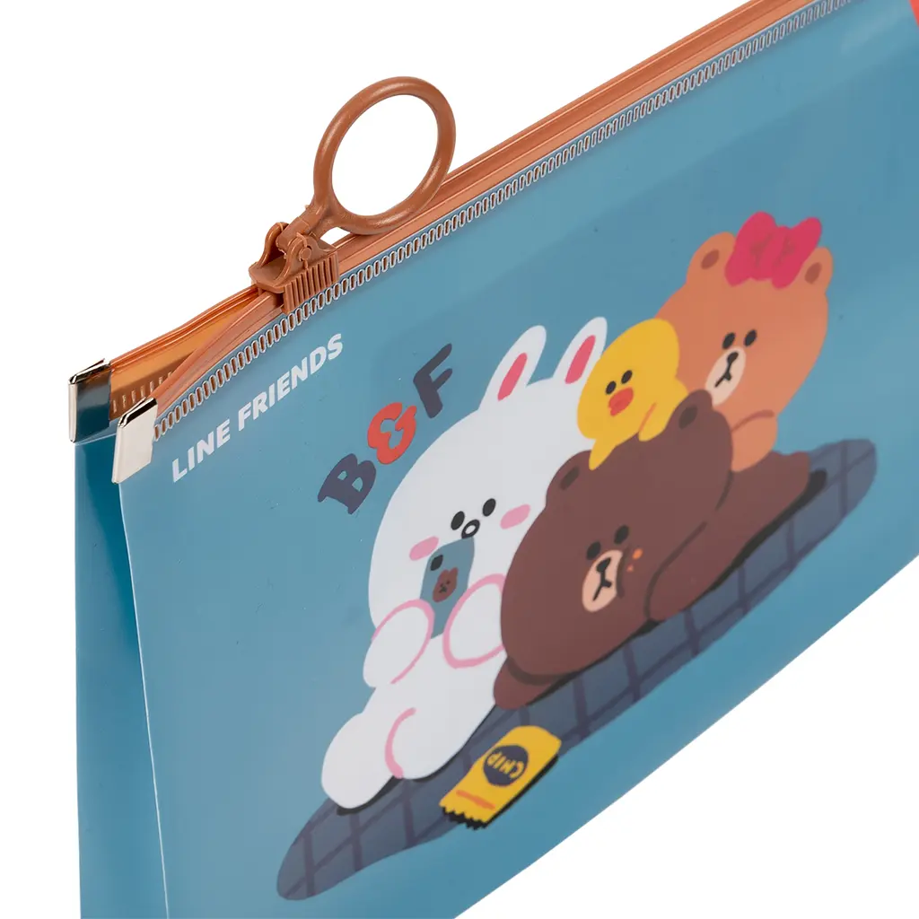 Папка Yes Line Friends Cony, B5, на блискавці (492095) - фото 2