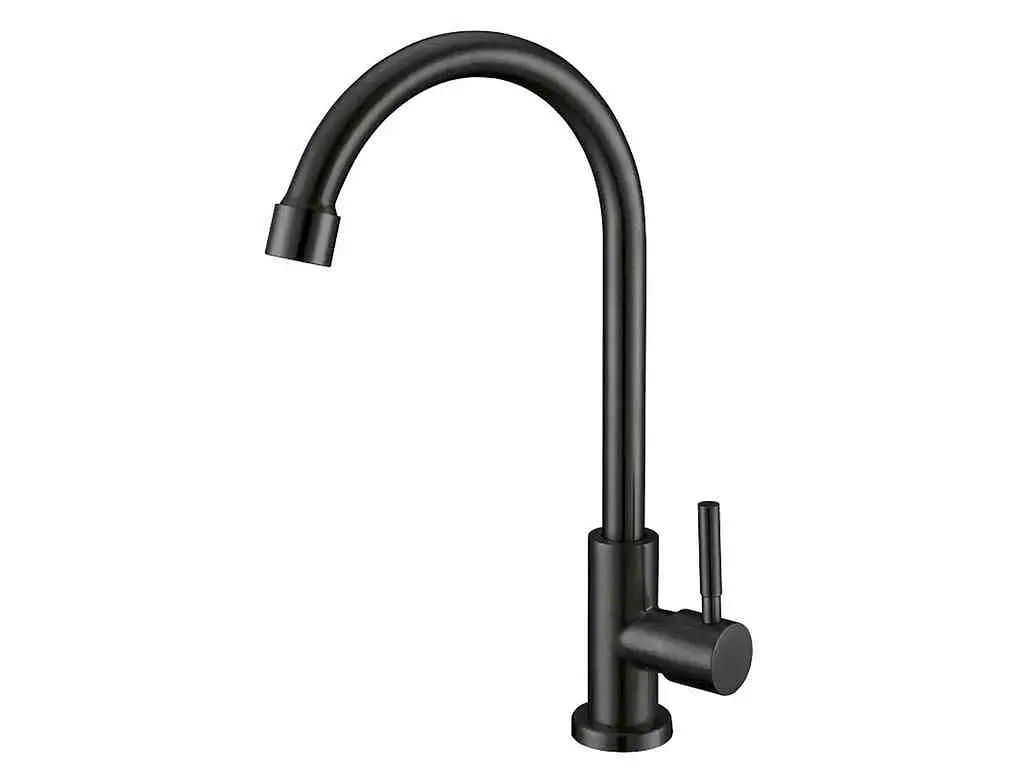 Монокран MIXXUS на мийку чорний для холодної води з нерж.сталі SUS304 MONO-01.SUS BLACK
