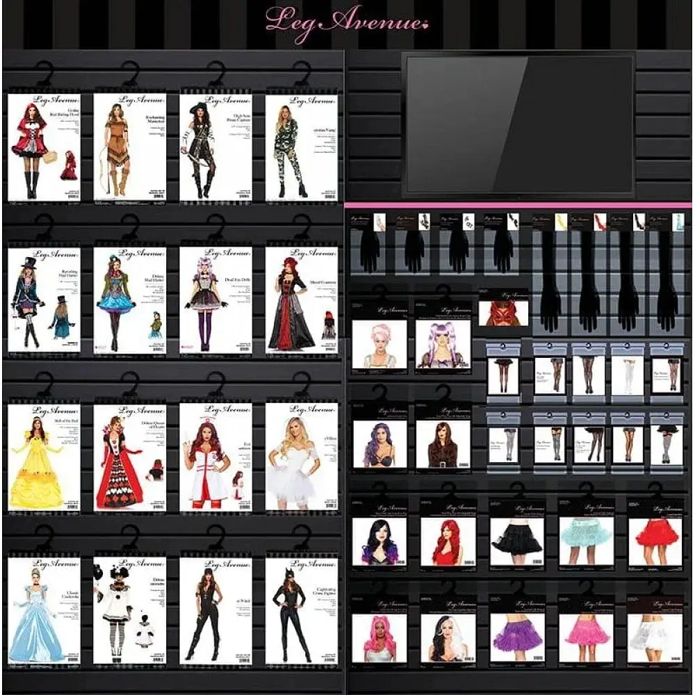 Leg Avenue-Allure Multi Color Wig Grey/Black - Сексуальна двокольорова перука - фото 3