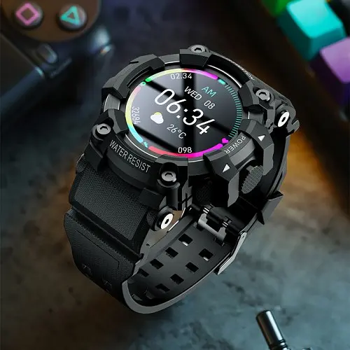 Смарт-часы Skmei S231 силиконовый ремешок black (16694) - фото 4