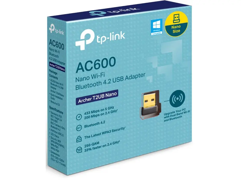Wi-Fi адаптер TP-LINK Archer T2UB Nano - фото 2