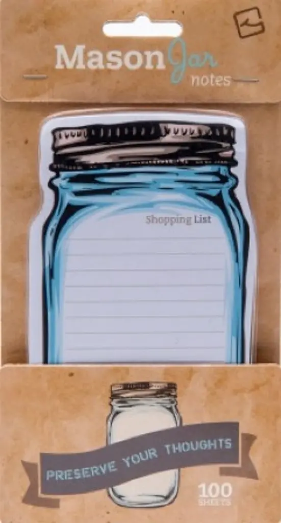 Mason Jar Sticky notes