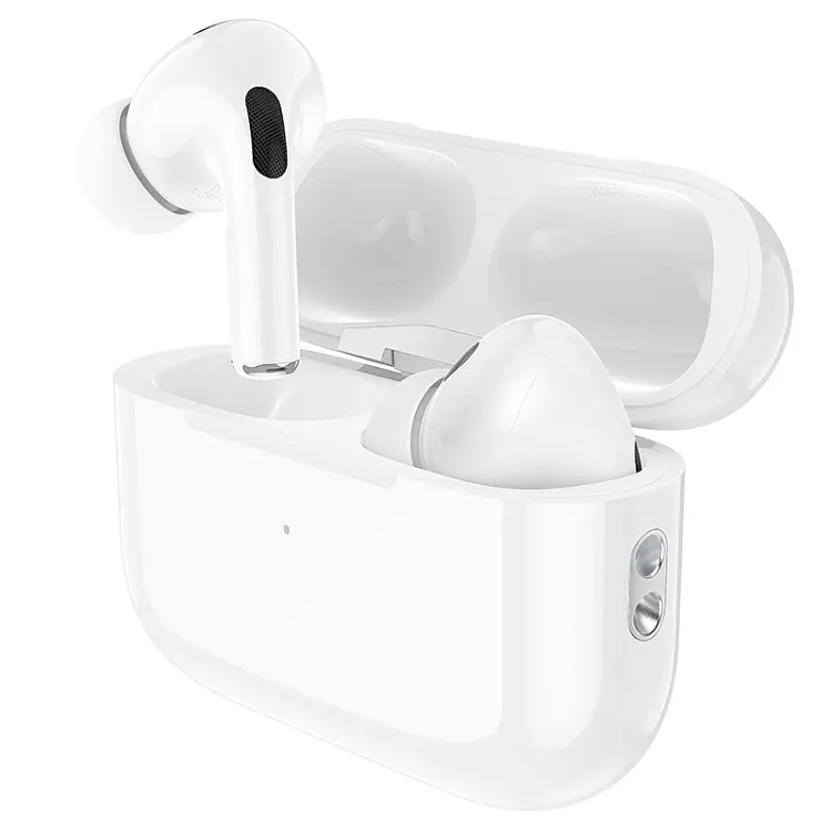 Беспроводные наушники Hoco EW50 TWS Bluetooth 5.3, с микрофоном, белые - фото 3