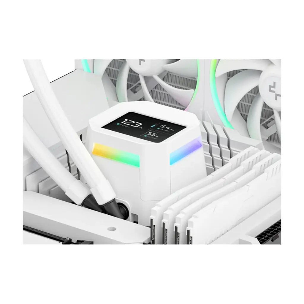 Система рідинного охолодження Deepcool LM360 WH (R-LM360-WHDMMC-1) - фото 9