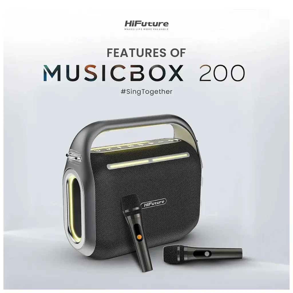 Акустична система HiFuture Musicbox 200 Black (musicbox200.black) - фото 2