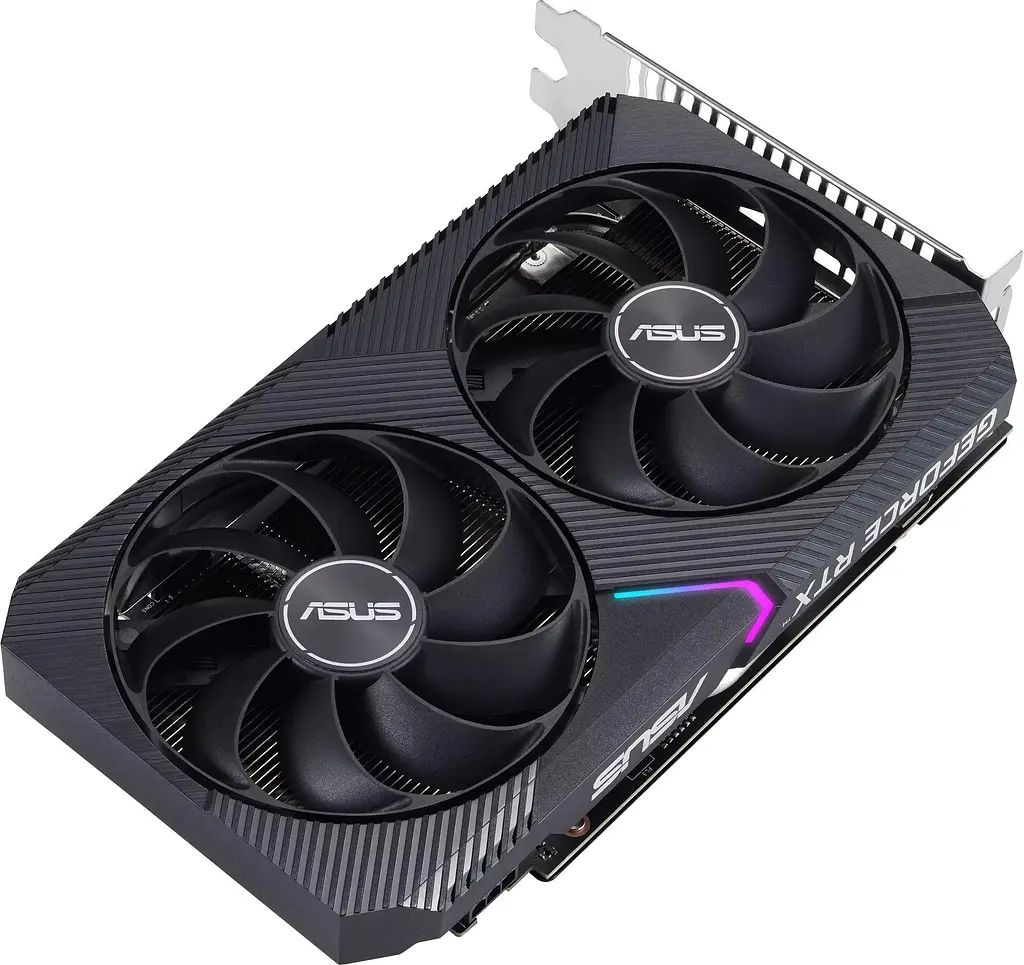 Видеокарта ASUS RTX 3050 8GB DUAL OC V2 (DUAL-RTX3050-O8G-V2) (GDDR6, 128 bit, PCI-E v4.0 x8) - фото 2