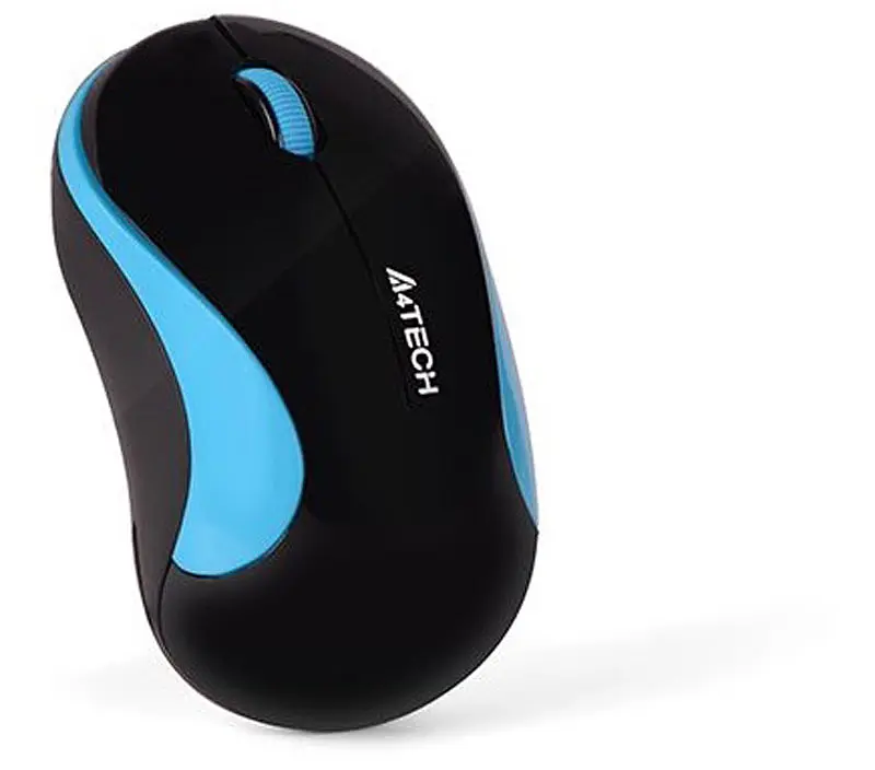 Миша A4Tech G3-270N Black/Blue - фото 2