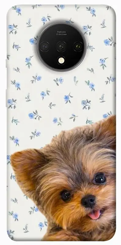 TPU чохол Demsky Cute Yorkie для OnePlus 7T