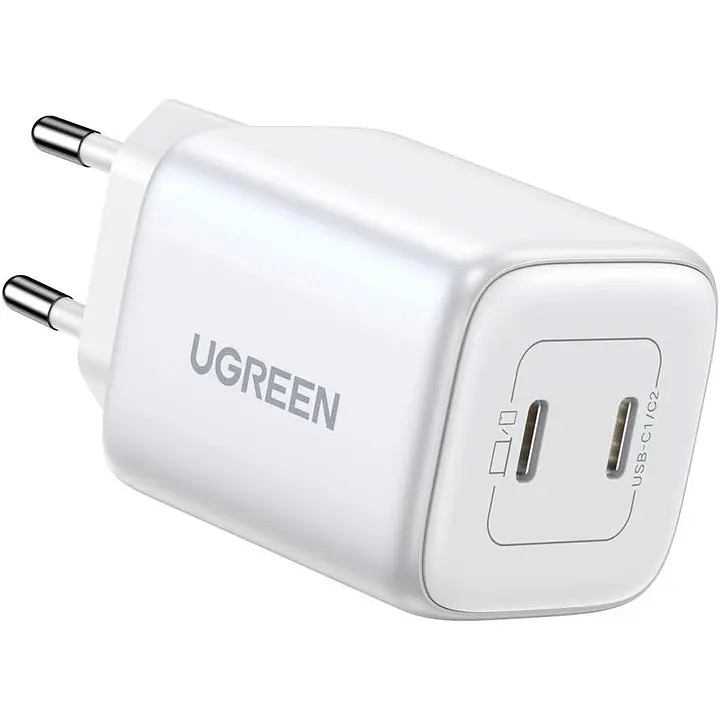 Мережевий зарядний пристрій Ugreen CD294 Nexode 45W Charger White (15327) [99289] - фото 3