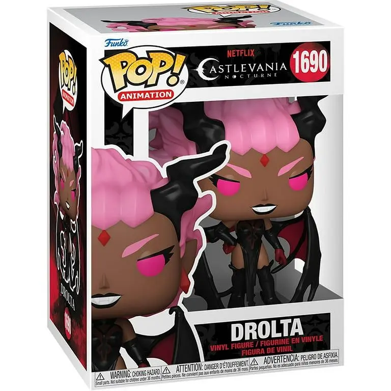 Фігурка Funko Pop Кастлванія Дролта Netflix Castlevania Drolta 10 см FP NC D 1690 - фото 3