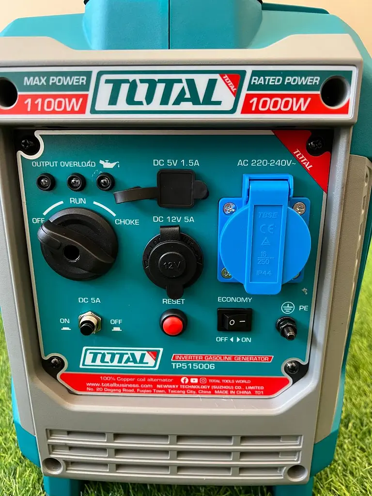 Інверторний бензиновий генератор Total TP515006 (1.0/1.1 кВт)  - фото 3