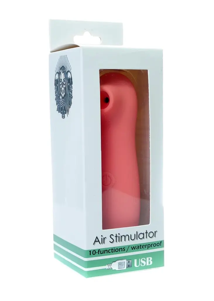 Вакуумный стимулятор клитора Boss Series Air Stimulator коралловый - фото 8