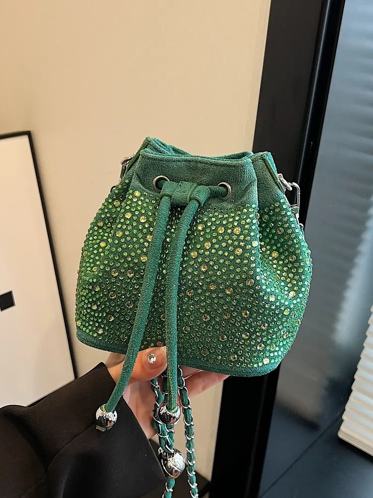 Сумочка Старс Italian Bags green 16x12x15 см Зелений - фото 2