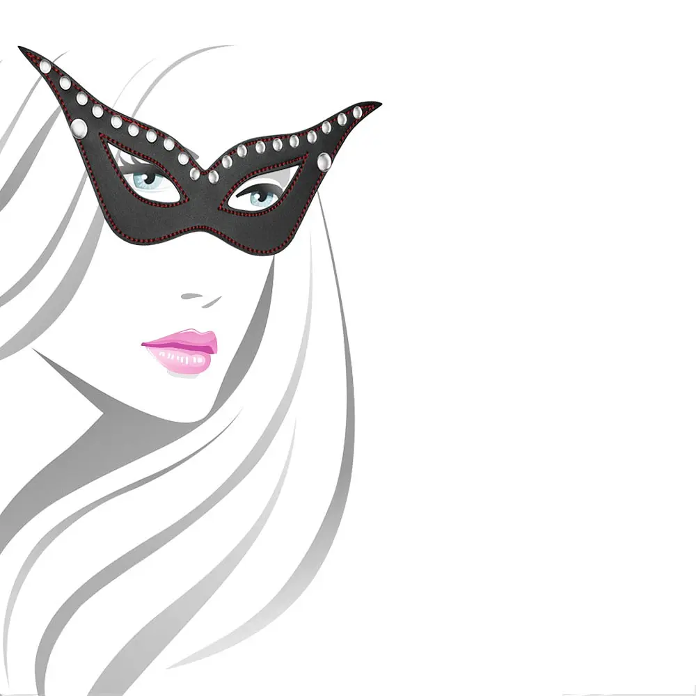 Маска Lovetoy Fetish Collection Masquerade OS чорний - фото 8