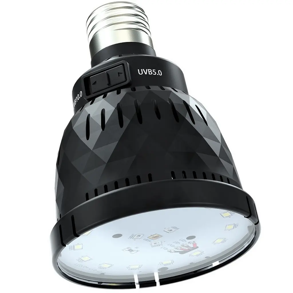 Лампа LED Repti-Zoo Desert and Tropical UVB 5.0 UVB 10.0 5W для тераріумів (LEDU04) - фото 4