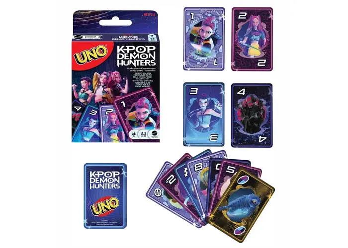 Настільна гра Mattel Уно KPop Demon Hunters (UNO KPop Demon Hunters) (JRV01) - фото 6