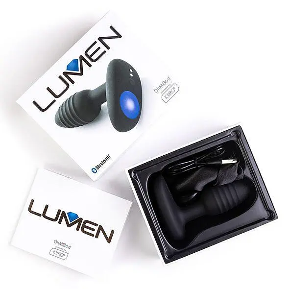 Інтерактивна анальна пробка OhMiBod Lumen powered by KIIROO - фото 6