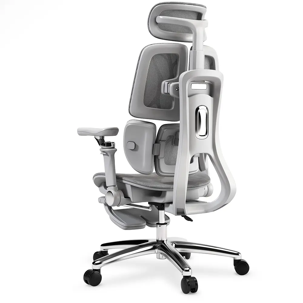Крісло Mealux S3 Air Grey (арт. HF-S3 M/G) - фото 3