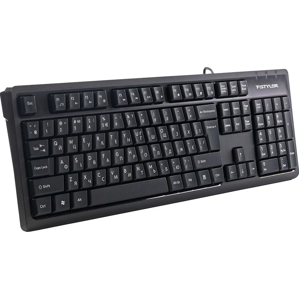 Клавіатура A4Tech Fstyler FKS12 Black (4711421003155) [150742] - фото 2