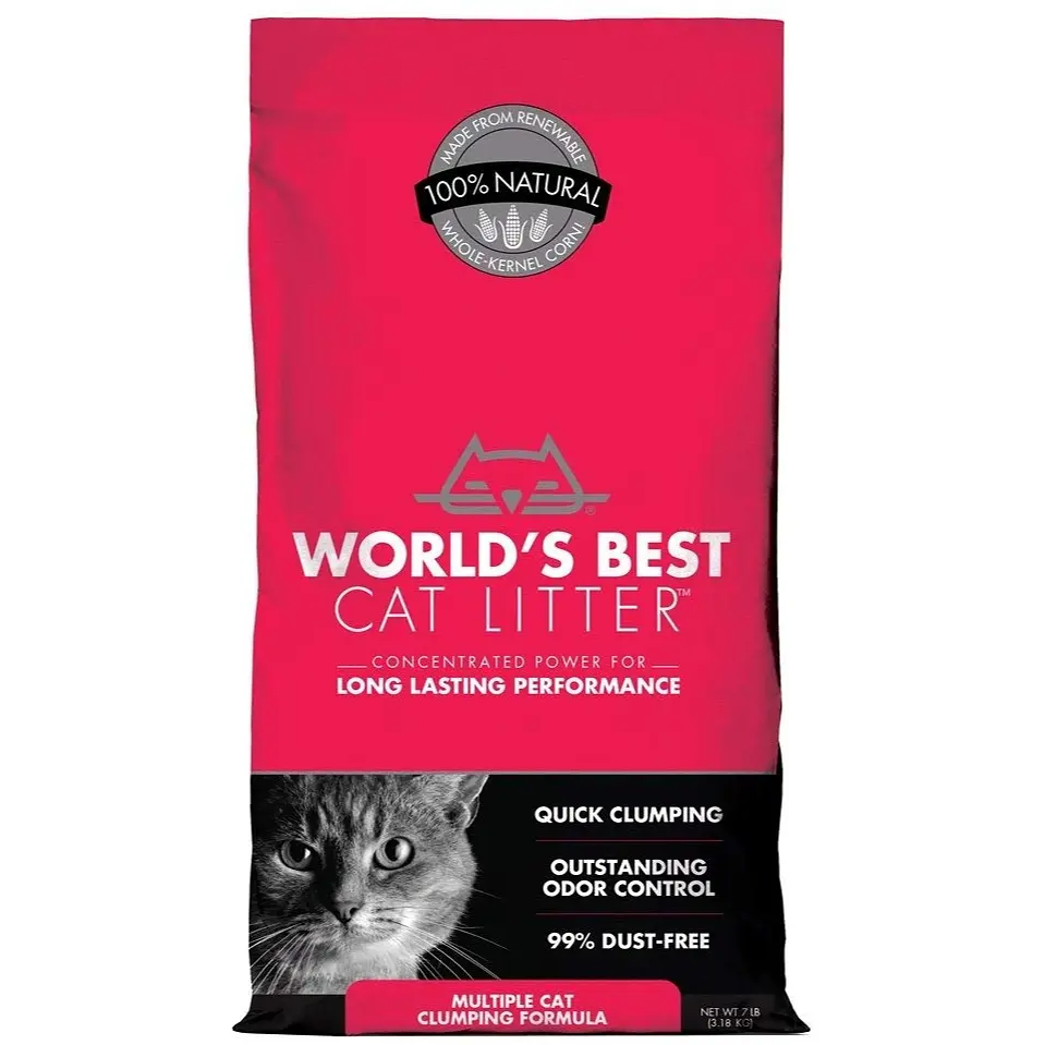 Наповнювач для котячих туалетів World's Best Cat Litter - Multiple Cat Unscented 6.35 кг