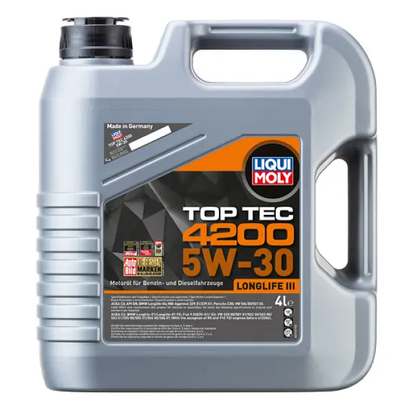 Синтетична моторна олива - Top Tec 4200 SAE 5W-30 4л. (3715)