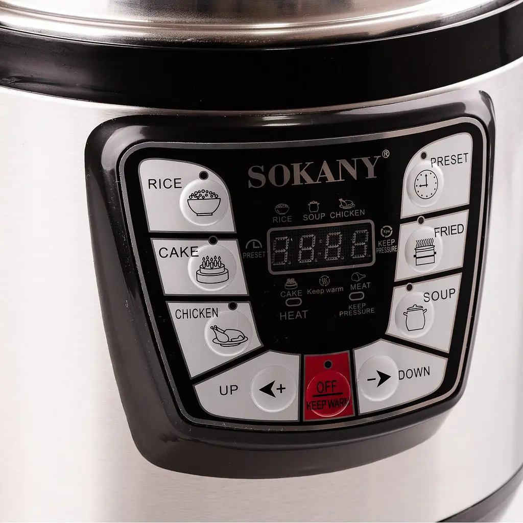 Мультиварка-скороварка Sokany SK-2401 - фото 3