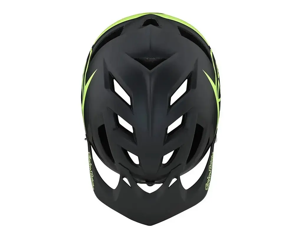 Велошолом Troy Lee Designs A1 Mips Helmet Classic Grey/Green XL/XXL (1106-190258015) - фото 3