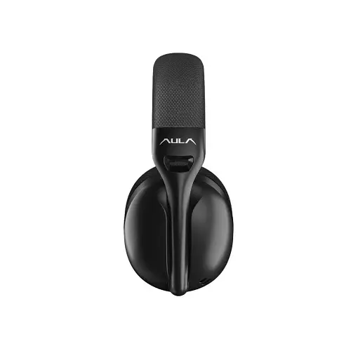 Навушники Aula S6 wireless headset 3 in 1, Black (6948391235554), Bluetooth, 2.4 ГГц, USB Type-C, висувний мікрофон, чутливість мікрофону -38 дБ, чутливість навушників 121 дБ - фото 5