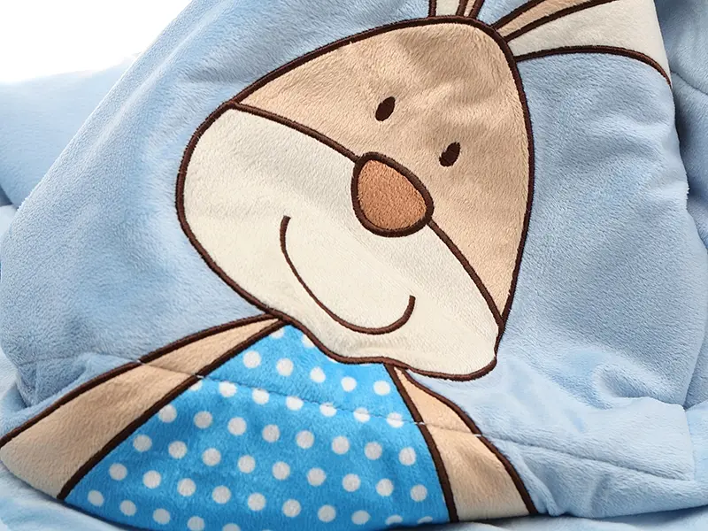 Ковдра Sigikid Semmel Bunny, дитяча, 75х100 см, блакитна (41555SK) - фото 4