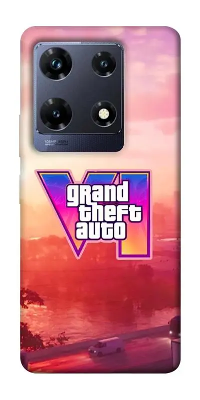 TPU чохол Demsky GTA VI Vice City для Infinix Note 30 Pro