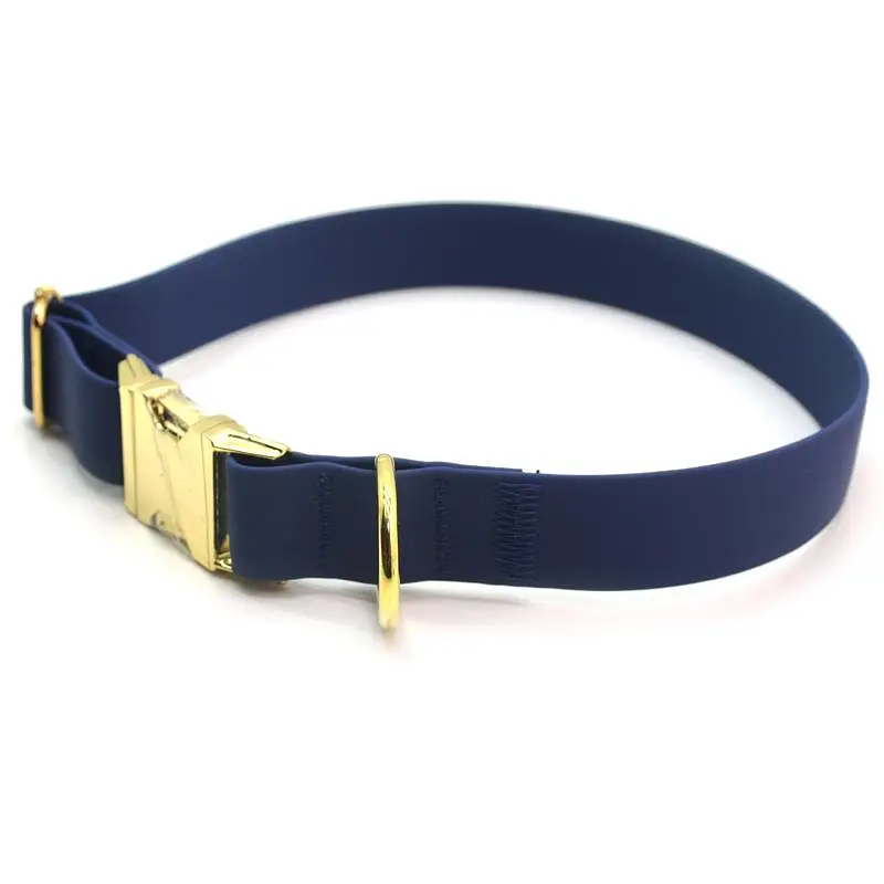 Нашийник для собак Zoo-hunt Колорит біотановий 2,5 см 30-51 см синій - фото 2