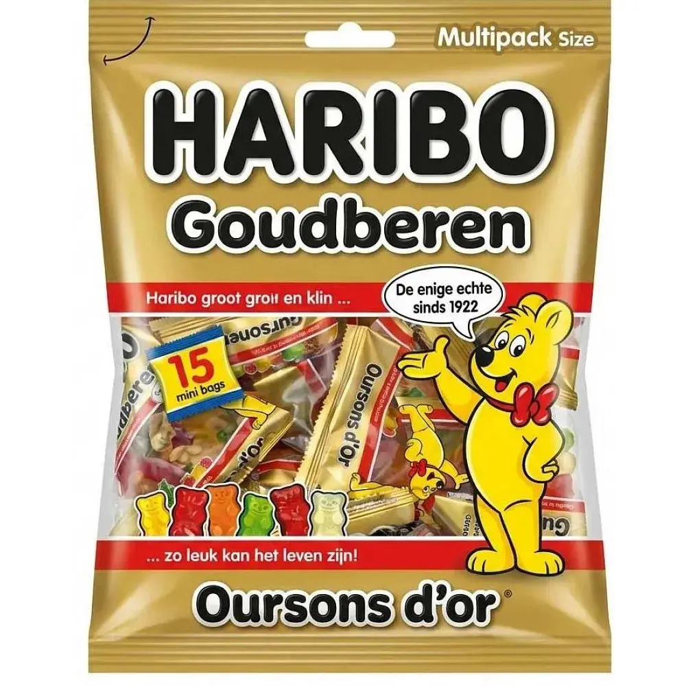 Желейні цукерки Haribo Goldbaren mini 375 г