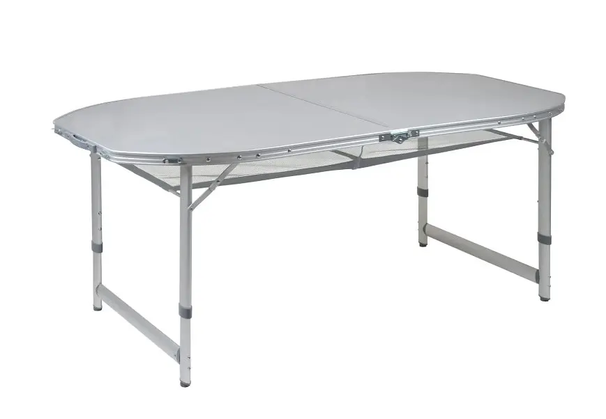 Стіл Bo-Camp Premium Oval 150x80 cm Grey (1404405) - фото 2