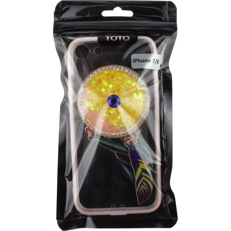 Чохол-накладка Toto TPU Case Decorative Stones iPhone 7/8/SE 2020 Dreamcatcher French Rose - фото 2