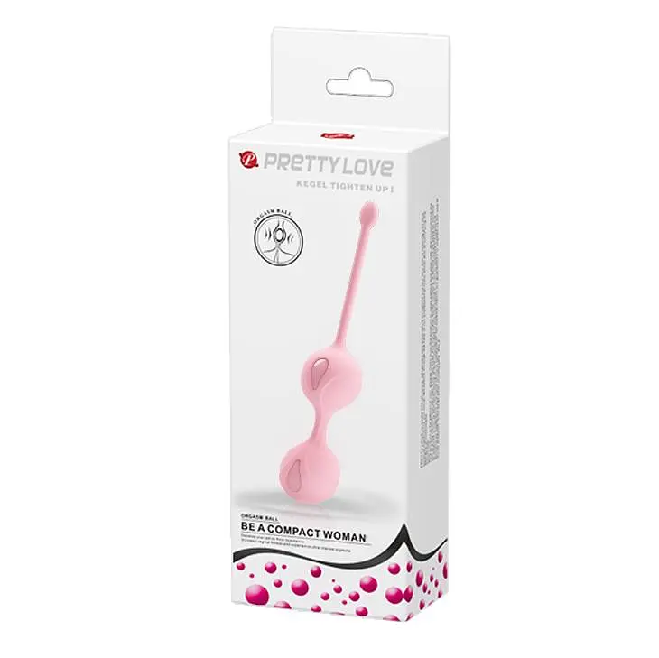 Вагінальні кульки Pretty Love Kegel Tighten Up, 16 см, рожевий - фото 7