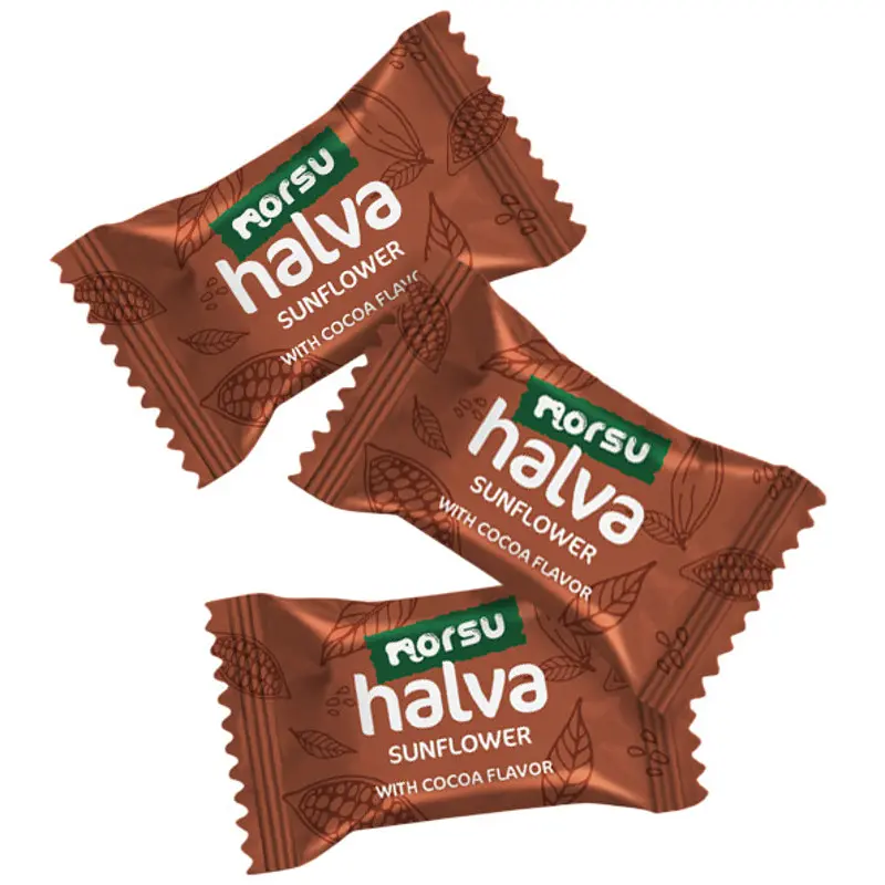 Халва подсолнечная Norsu со вкусом какао шоубокс 1.05 кг - фото 2