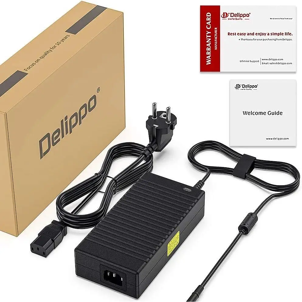 Зарядний пристрій Delippo 19V 9.5A 180W 4-контактний Toshiba Qosmio X75 X70 X875 X775 X770 X505 X305; X875-Q7390 X75-A7298 X75-A72 - фото 3
