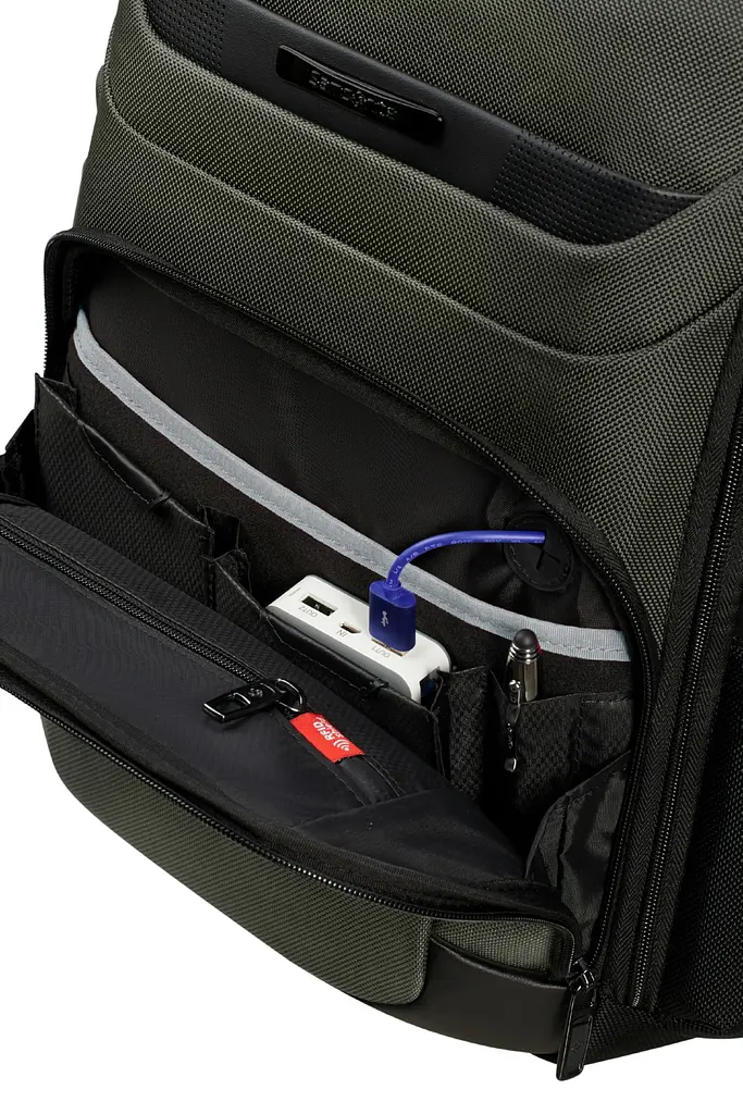Рюкзак 15.6" Slim Samsonite PRO-DLX 6 GREEN 43х30х15 KM2*04018 - фото 7